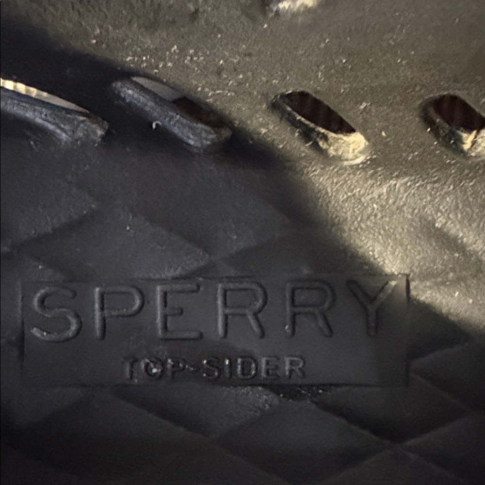 Sperry Men's Black Boat Shoes - Picture 3 of 5
